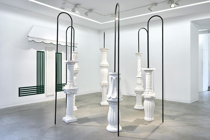 Vues de l’exposition personnelle « Coté Jardin » Galerie Eric Mouchet, Paris, du 12 octobre au 23 novembre 2019 @Rebecca Fanuele @ADAGP Cyril Zarcone
